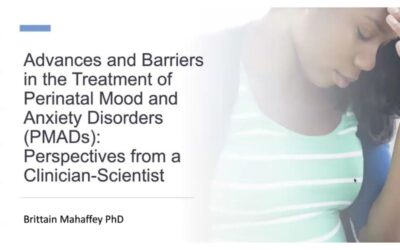 Advances and Barriers in the Treatment of Perinatal Mood and Anxiety Disorders (PMADs): Perspectives from a Clinician-Scientist